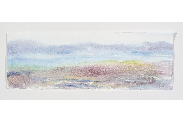 Making Space I, aquarelle sur papier Fabriano Artistico, 22x8p.